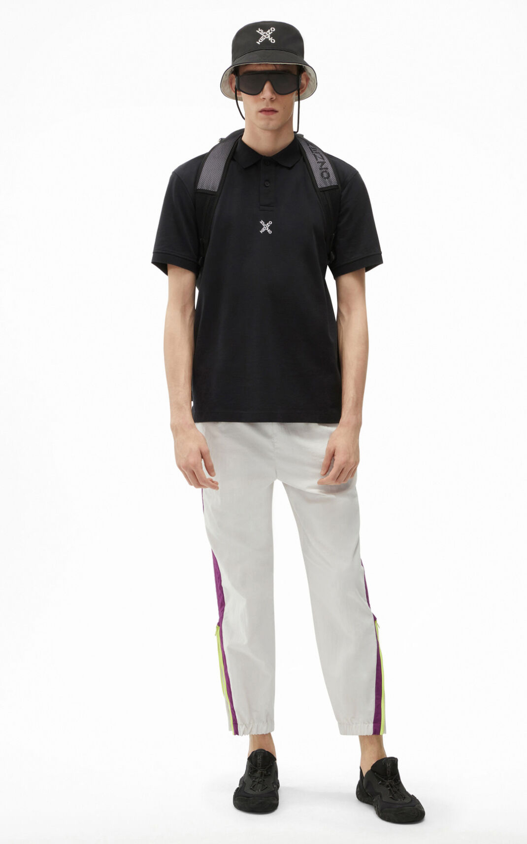 Polo Kenzo Sport Masculino - Pretas | 750CAUSHB